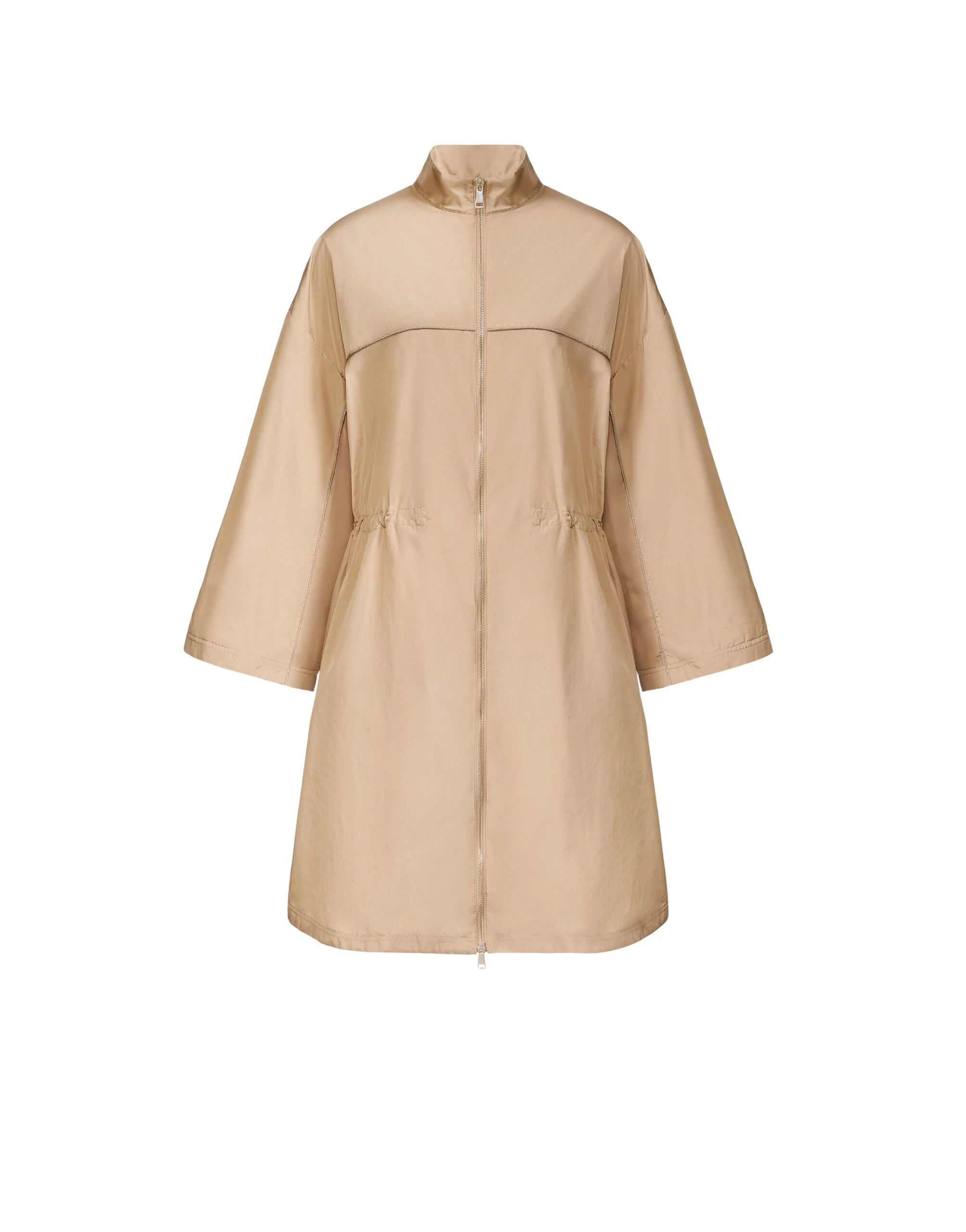 Technical Taffeta Parka in Acer