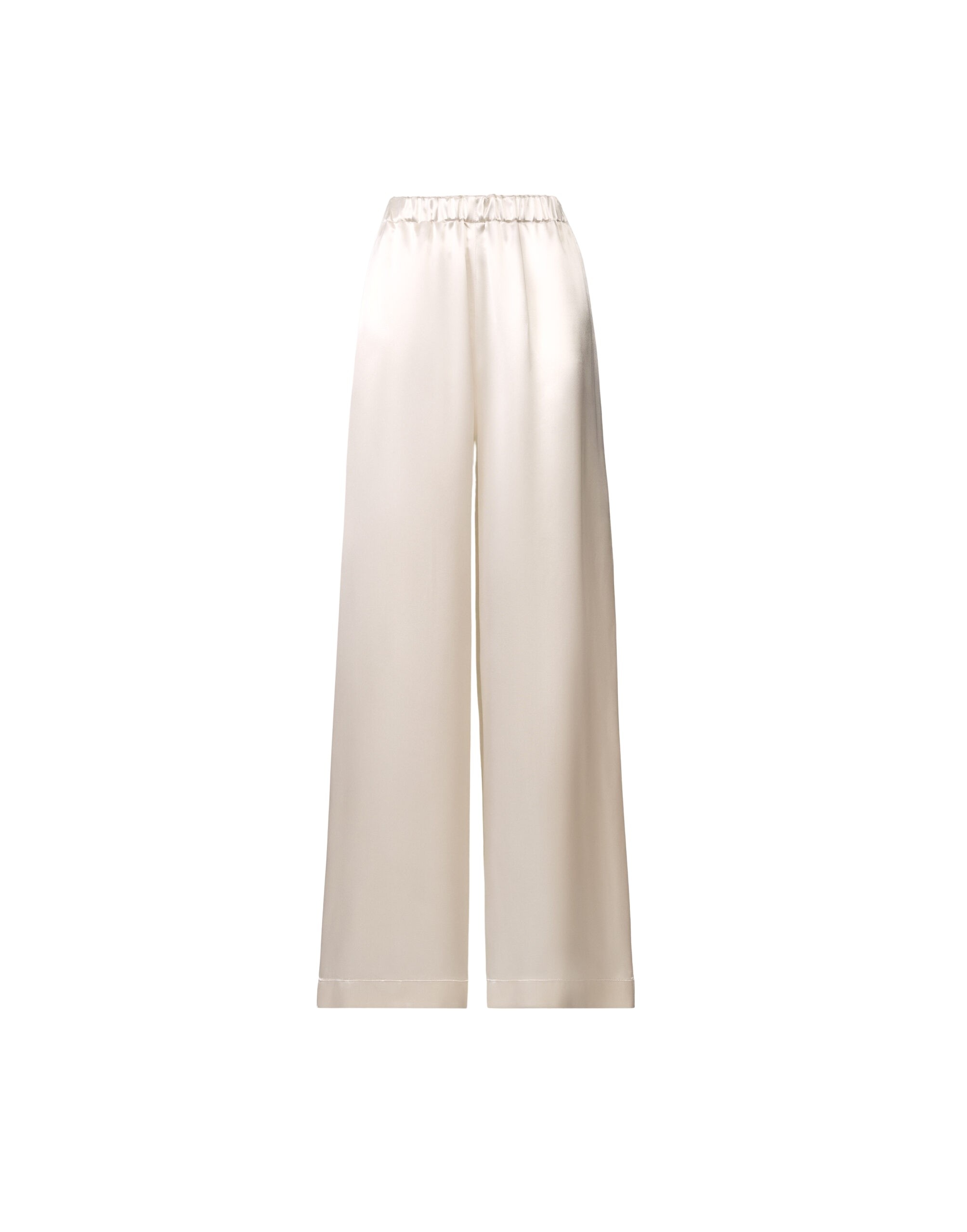 Fabiana Filippi Trevi Pants in Aqua Satin, Butter
