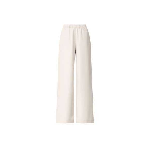 Fabiana Filippi Trevi Pants in Optical White Poplin
