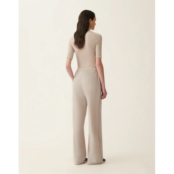 Fabiana Filippi Trevi Trousers in Bistretch Cool Wool, Cachà, view 4