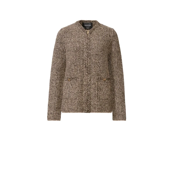 Fabiana Filippi Tweed Jacket in Ebony