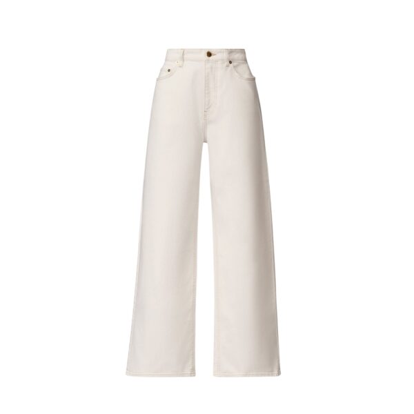 Fabiana Filippi White Denim Trousers