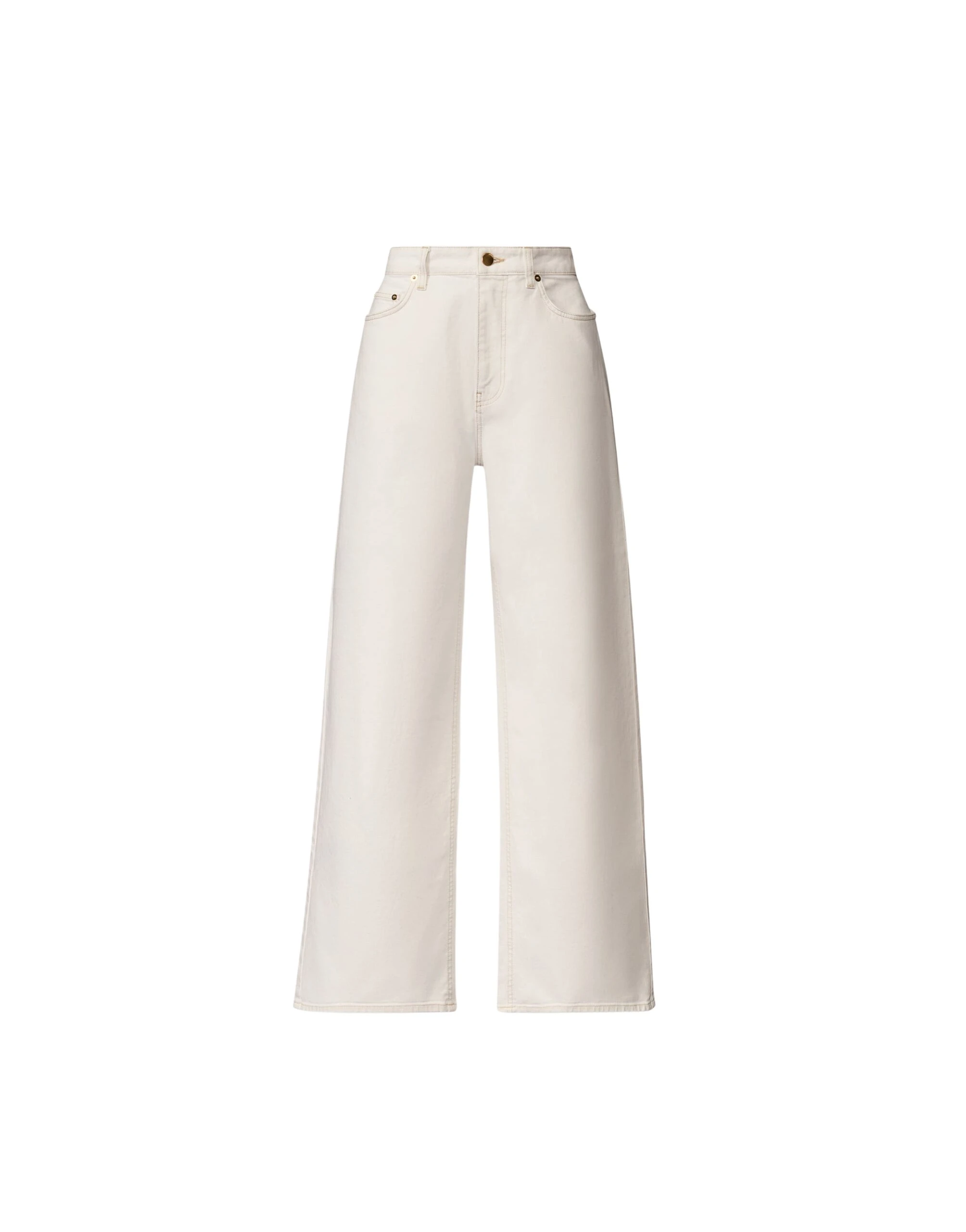 Fabiana Filippi White Denim Trousers