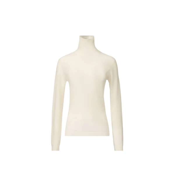 Fabiana Filippi Wool Sweater with Sequins in White