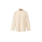 Fabiana Filippi Wool and Cotton Shirt in Butter