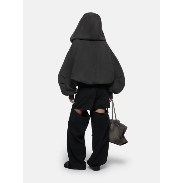 The Attico Faded black sweatshirt Knit, view 3