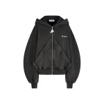 The Attico Faded black sweatshirt Knit