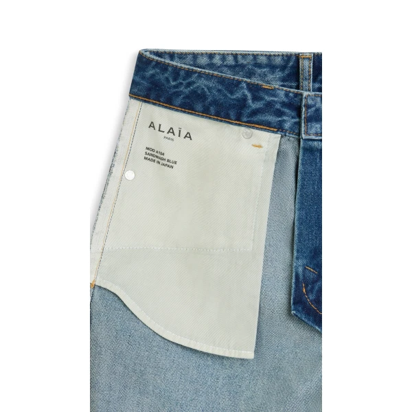 Alaia Flare Denim Jeans, view 3