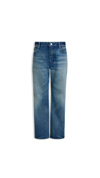 Alaïa Flare Denim Jeans - ALAÏA Pants - Laser Cut Luxury - Shop at Luxury Shoes 