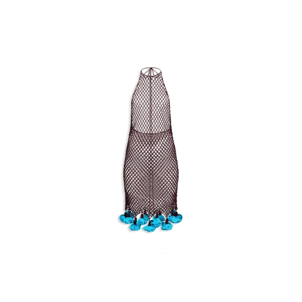 Alaïa Floral Crochet Dress - ALAÏA Dresses - Laser Cut Luxury - Shop at Luxury Shoes 