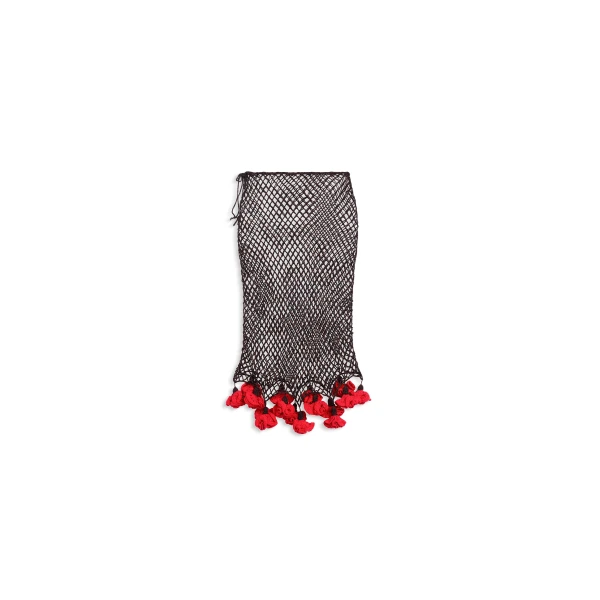 Alaïa Floral Crochet Skirt - ALAÏA Skirts - Laser Cut Luxury - Shop at Luxury Shoes 