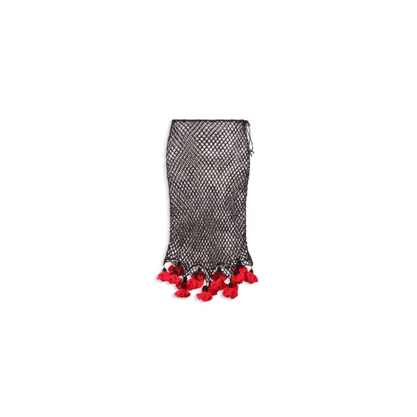 Alaïa Floral Crochet Skirt - ALAÏA Skirts - Laser Cut Luxury - Shop at Luxury Shoes 