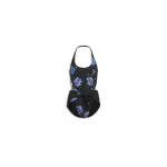 Alaia Flower Print Knot Swimwuit