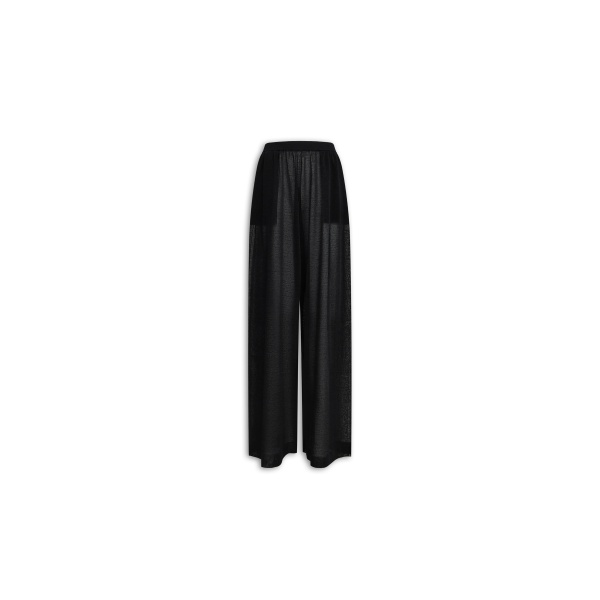 Alaïa Fluid Silk Linen Pants - ALAÏA Pants - Laser Cut Luxury - Shop at Luxury Shoes 