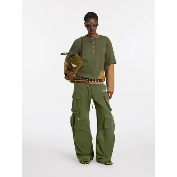 The Attico Forest green sweatshirt Knit, view 2