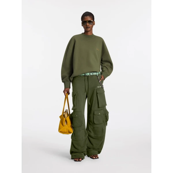 The Attico Forest green sweatshirt Knit, view 2