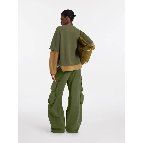 The Attico Forest green sweatshirt Knit, view 3