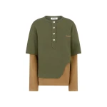 The Attico Forest green sweatshirt Knit