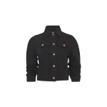 Gabriela Hearst Adira Jacket in Black Recycled Cotton Denim