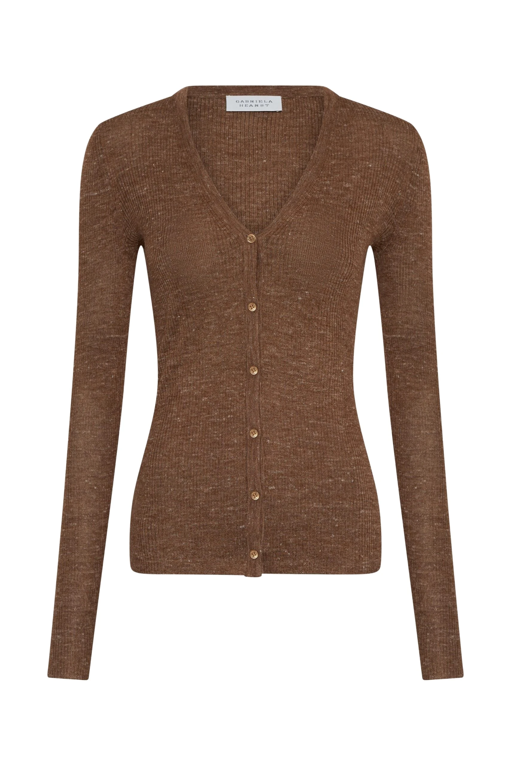 Gabriela-Hearst-Aiste-Knit-Cardigan-in-Chestnut-Cashmere-Silk-with-Hemp-scaled88085_nobg Gabriela Hearst Aiste Knit Cardigan in Chestnut Cashmere Silk with Hemp