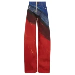 Gabriela Hearst Amoret Barrel-leg Jean in Air Multi Recycled Cotton Denim