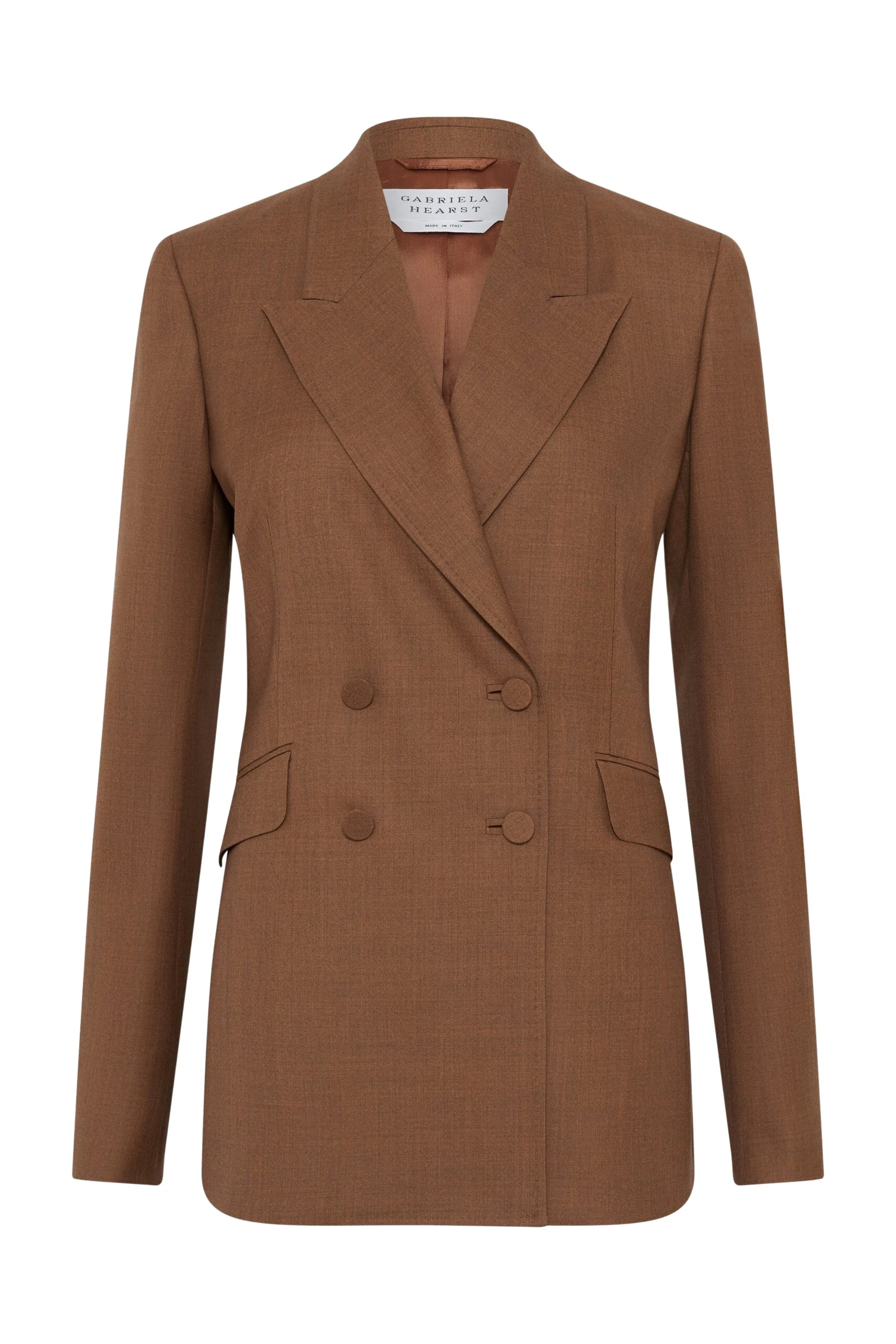Gabriela-Hearst-Angela-Blazer-in-Chestnut-Wool-Silk-scaled73000_nobg Gabriela Hearst Angela Blazer in Chestnut Wool Silk