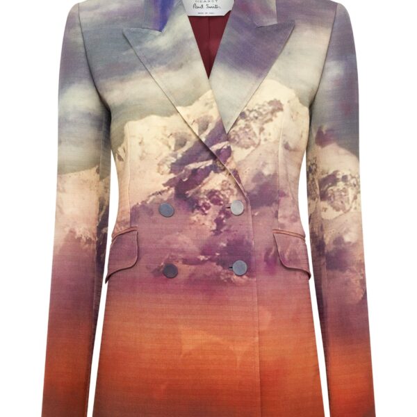 Gabriela Hearst Angela Blazer in Mountain Virgin Wool, view 6