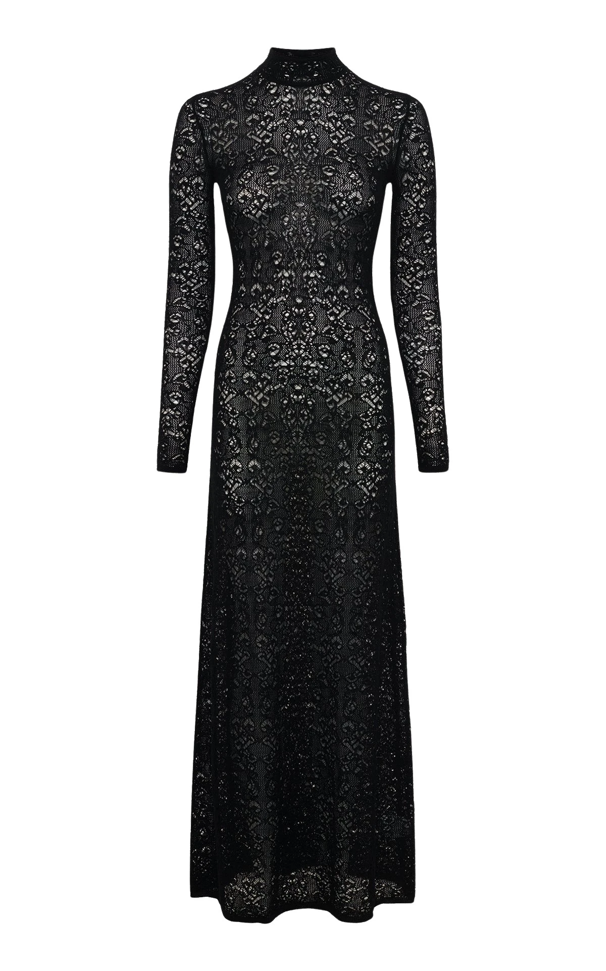 Gabriela-Hearst-Anya-Knit-Maxi-Dress-in-Black-Merino-Wool-Cashmere84263_nobg Gabriela Hearst Anya Knit Maxi Dress in Black Merino Wool Cashmere