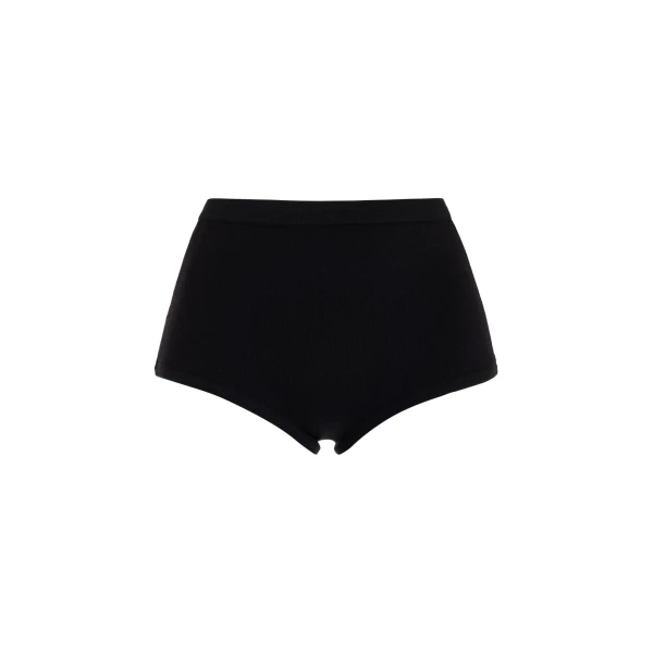 Gabriela Hearst Aris Knit Short in Black Merino Wool