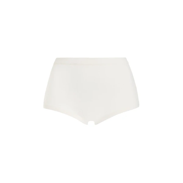 Gabriela Hearst Aris Knit Short in Ivory Merino Wool, view 2