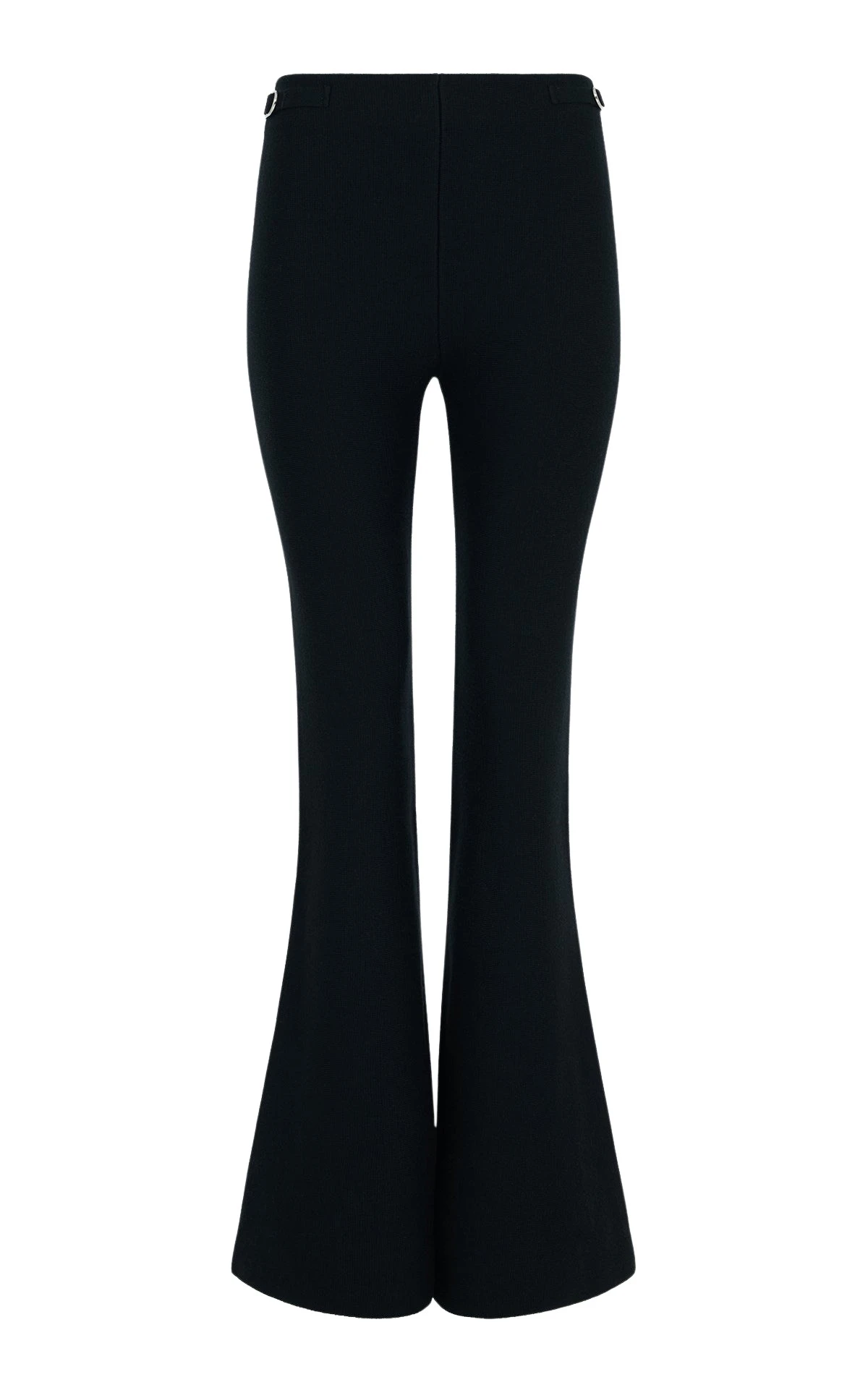 Gabriela-Hearst-Ayala-Flare-Cropped-Knit-Pant-in-Black-Merino-Wool-Cashmere49971_nobg Gabriela Hearst Ayala Flare Cropped Knit Pant in Black Merino Wool Cashmere