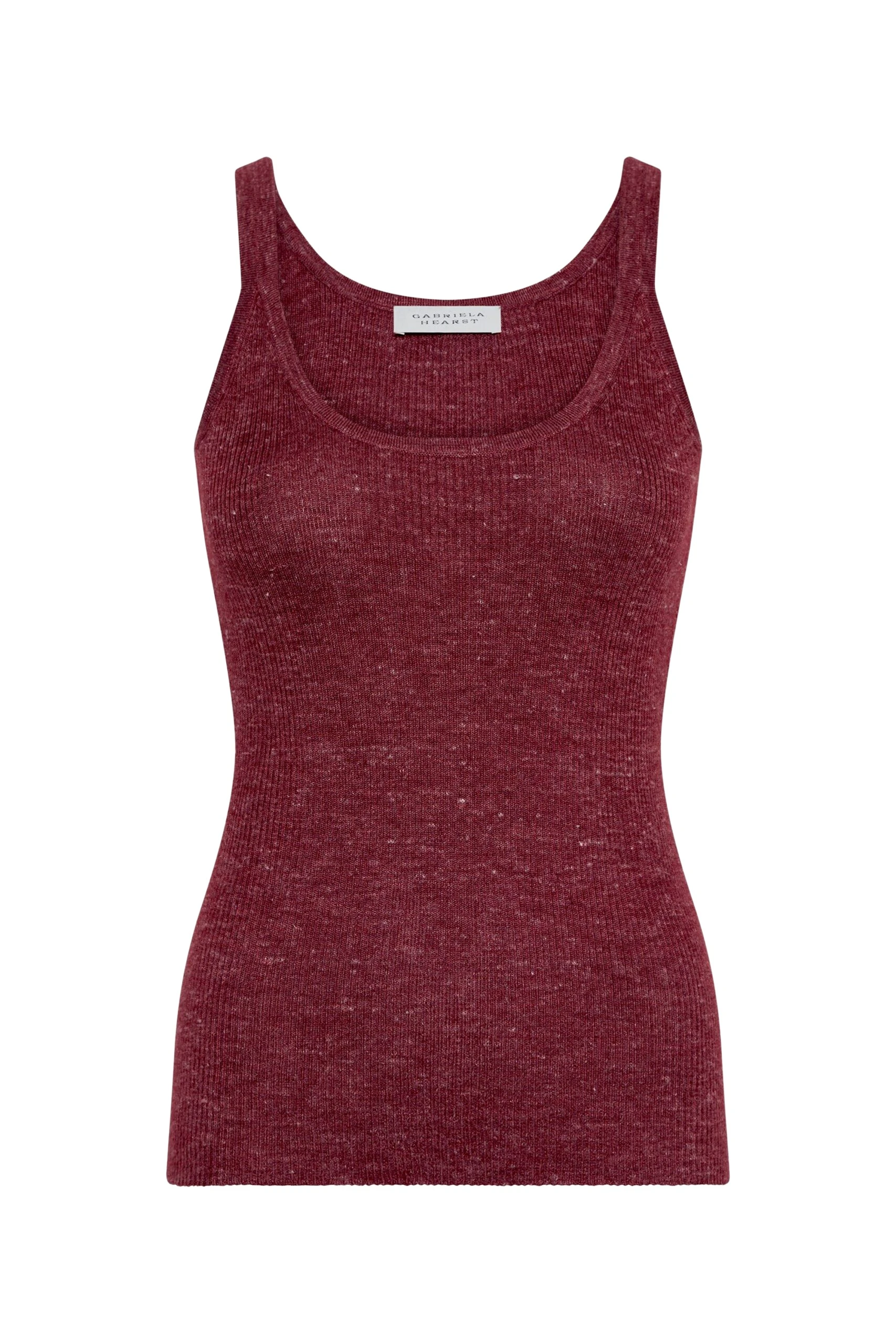 Gabriela-Hearst-Cinxia-Knit-Tank-Top-in-Bordeaux-Cashmere-Silk-with-Hemp-scaled88675_nobg Gabriela Hearst Cinxia Knit Tank Top in Bordeaux Cashmere Silk with Hemp