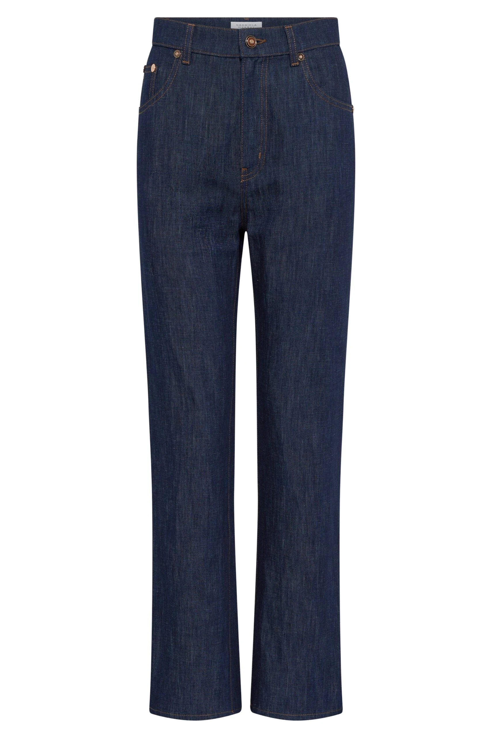 Gabriela Hearst Elara Cropped Jean in Recycled Cotton Denim