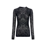 Gabriela-Hearst-Evander-Knit-Crewneck-in-Black-Merino-Wool-Cashmere43058_nobg Gabriela Hearst Evander Knit Crewneck in Black Merino Wool Cashmere