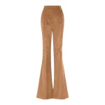 Gabriela Hearst Ianthe Flare Pant in Camel Sea Island Cotton Corduroy