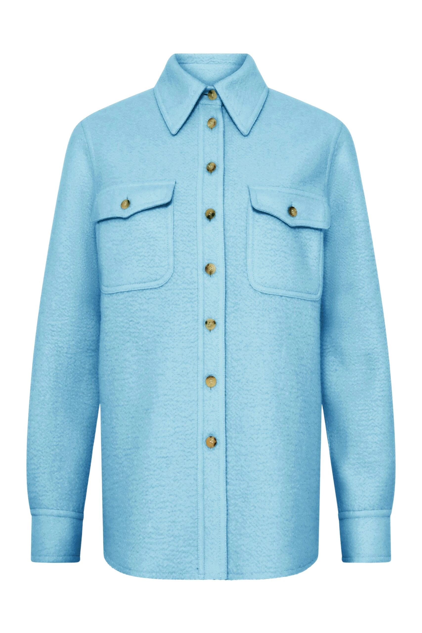 Gabriela-Hearst-John-Austin-Shirt-in-Light-Blue-Cashmere-Felt-scaled15144_nobg Gabriela Hearst John Austin Shirt in Light Blue Cashmere Felt