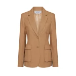 Gabriela Hearst Louisa Blazer in Camel Sea island Cotton Corduroy