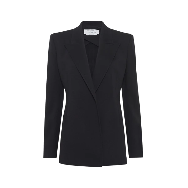 Gabriela Hearst Mairi Blazer In Black Cashmere Jersey