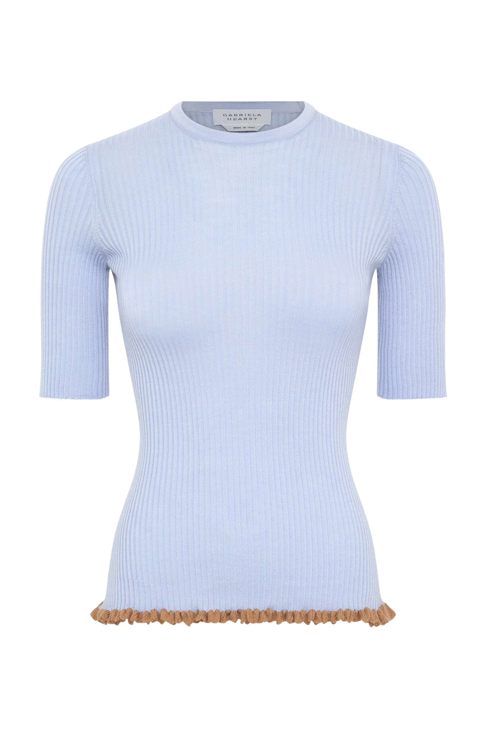 Gabriela-Hearst-Mireya-Knit-Top-in-Halogen-Blue-Cashmere-Silk-scaled16217_nobg Gabriela Hearst Mireya Knit Top in Halogen Blue Cashmere Silk