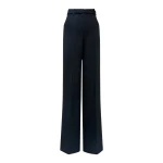 Gabriela Hearst Norman Wide-leg Pant in Black Recycled Virgin Wool