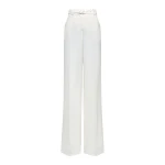 Gabriela Hearst Norman Wide-leg Pant in Ivory Recycled Virgin Wool
