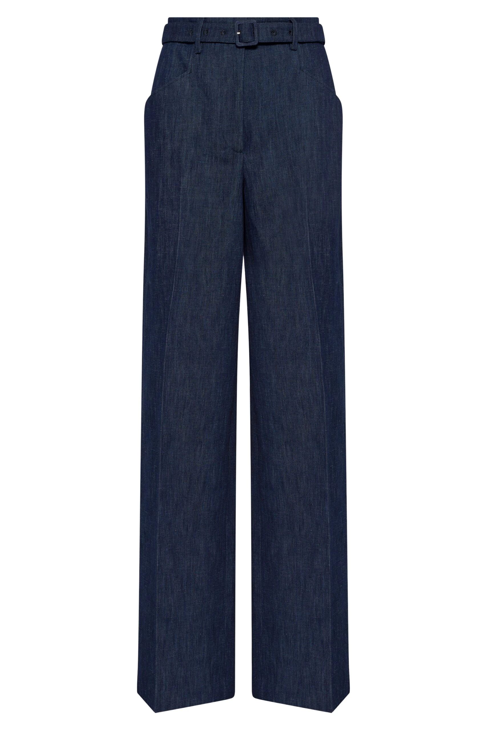 Gabriela Hearst Norman Wide-leg Pant in Recycled Cotton Denim