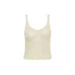Gabriela Hearst Nur Knit Tank Top in Off White Silk Cashmere