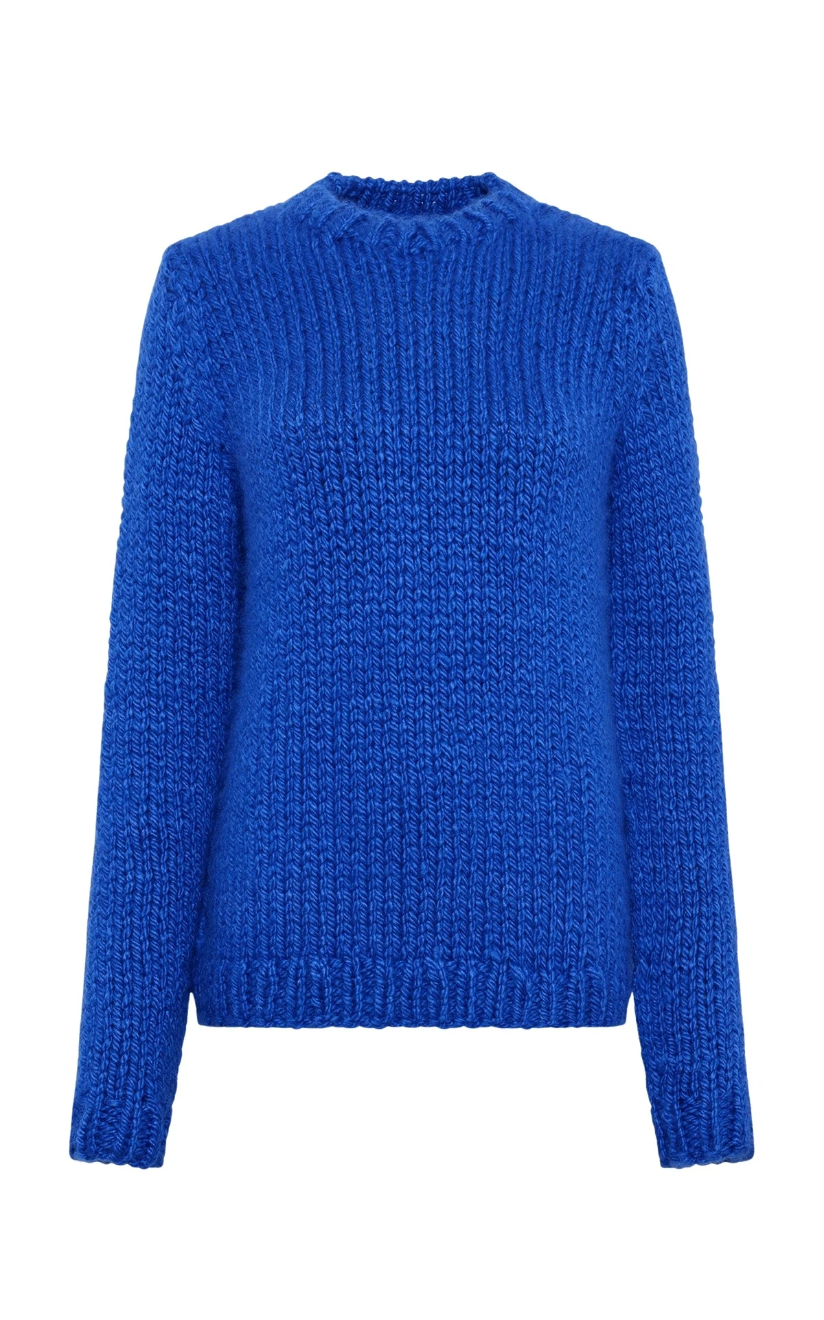 Gabriela Hearst Poros Knit Sweater in Cobalt Cashmere