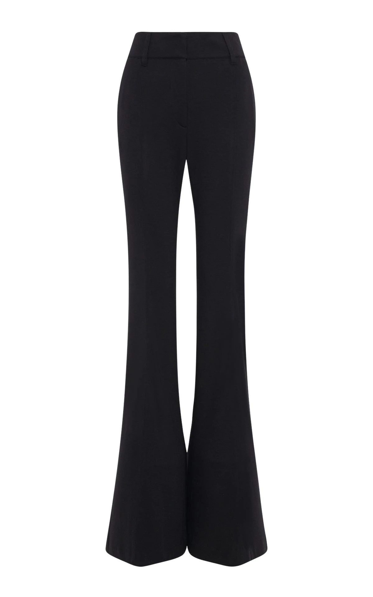 Rhein Flare Pant in Black Cashmere Jersey