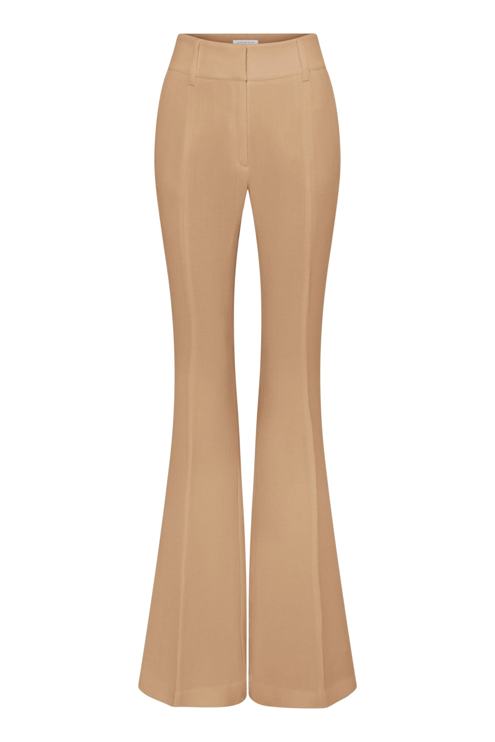Gabriela-Hearst-Rhein-Flare-Pant-in-Camel-Virgin-Wool-Crepe-scaled87873_nobg Gabriela Hearst Rhein Flare Pant in Camel Virgin Wool Crepe
