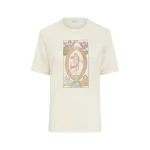 Gabriela Hearst Sayara T-Shirt In World Multi Printed Cashmere Top