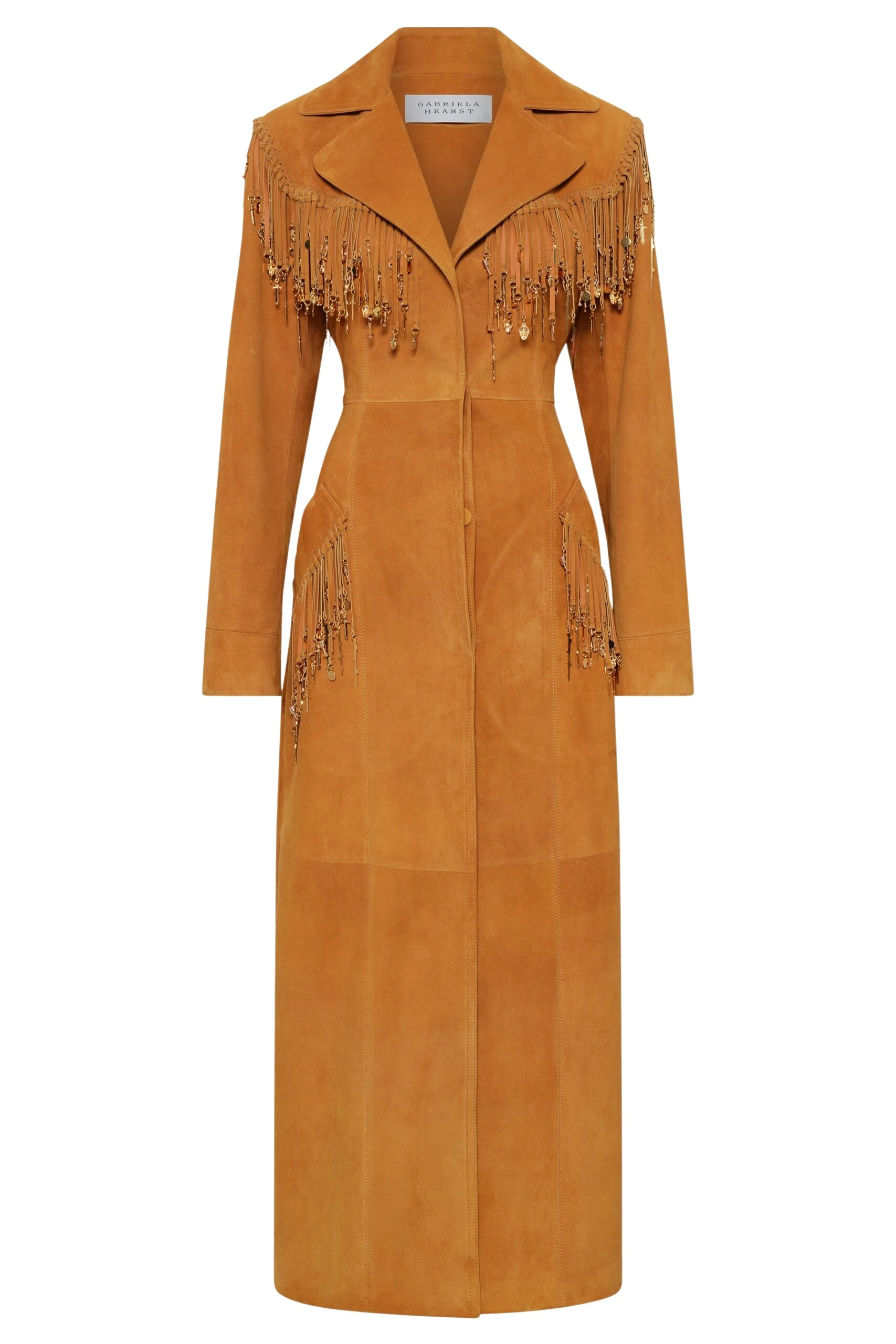 Gabriela-Hearst-Thaniel-Fringe-Trench-Coat-in-Cashew-Suede-with-Charms-scaled57264_nobg Gabriela Hearst Thaniel Fringe Trench Coat in Cashew Suede with Charms