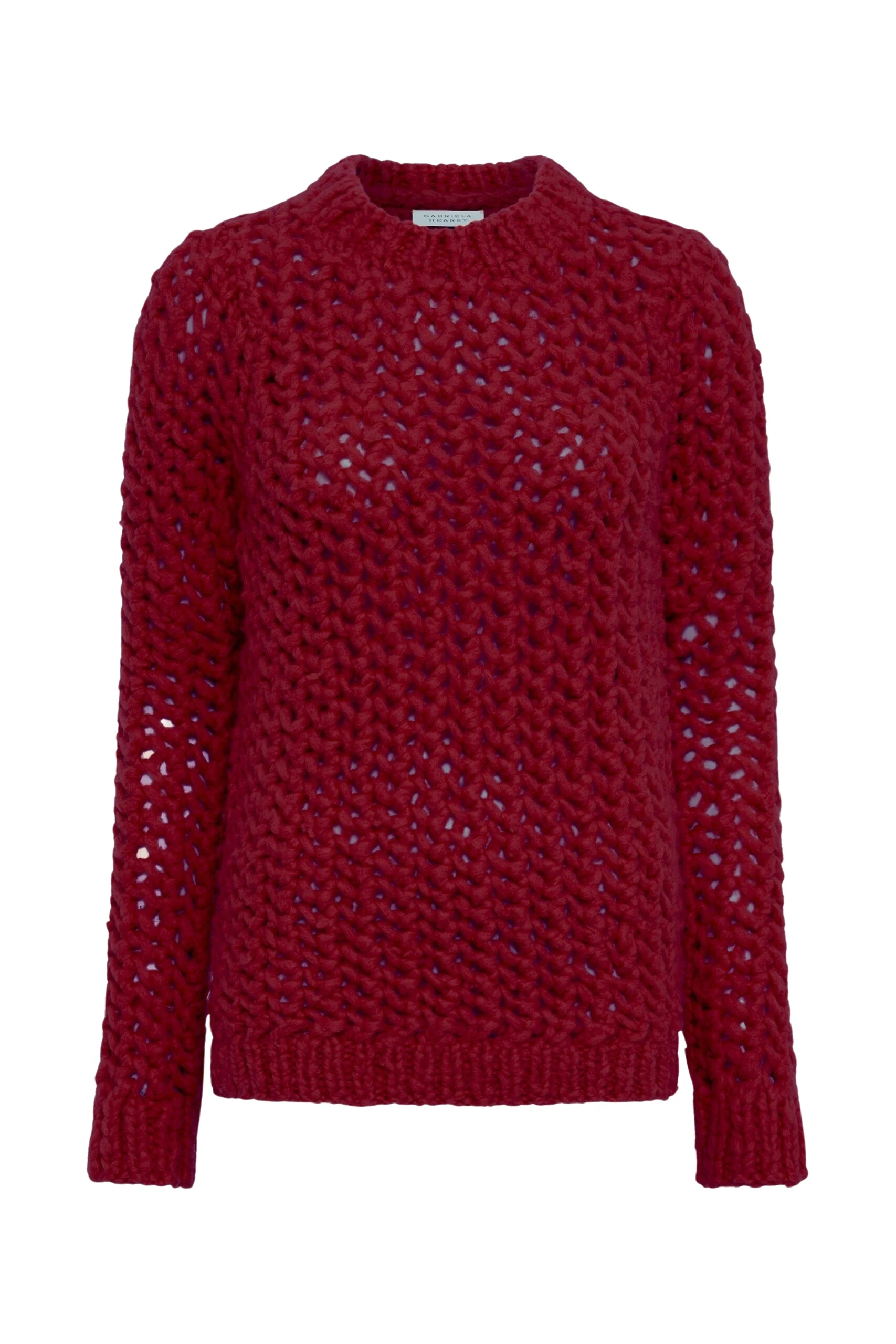 Gabriela-Hearst-Veralune-Knit-Crewneck-Sweater-in-Bordeaux-Welfat-Cashmere-scaled39426_nobg Gabriela Hearst Veralune Knit Crewneck Sweater in Bordeaux Welfat Cashmere