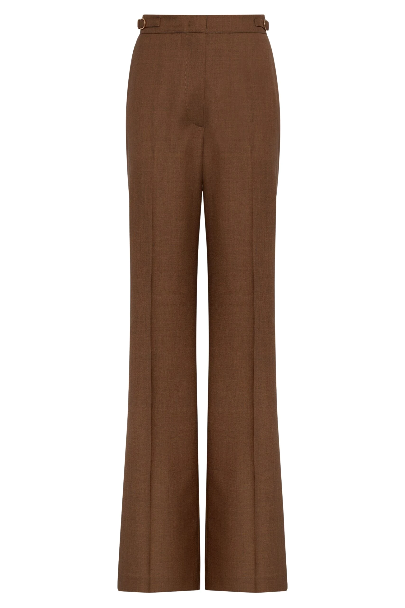 Gabriela-Hearst-Vesta-Flare-Pant-in-Chestnut-Wool-Silk-scaled74504_nobg Gabriela Hearst Vesta Flare Pant in Chestnut Wool Silk